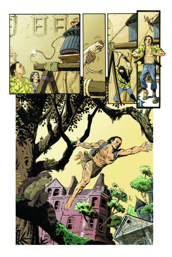 The Once and Future Tarzan #4 Page 2